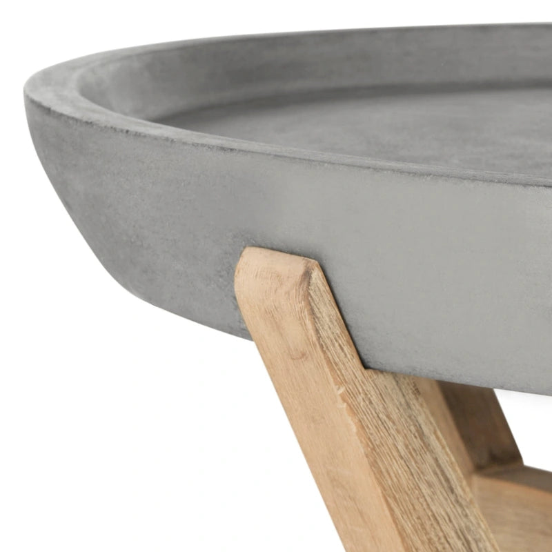 Table basse carrée d'intérieur/extérieur – Gris foncé, 84,8x84,8x46 cm, Résistante aux intempéries