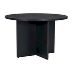 Ensemble table à manger ronde 4 personnes, ensemble de 5 pièces de cuisine avec table à manger ronde et 4 chaises de salle à manger rembourrées