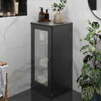 Meuble sous-vasque 100 % bois massif 42 cm avec portes en option par Palace Imports
