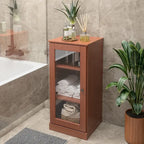 Meuble sous-vasque 100 % bois massif 42 cm avec portes en option par Palace Imports