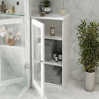 Meuble sous-vasque 100 % bois massif 42 cm avec portes en option par Palace Imports