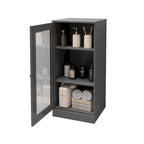 Meuble sous-vasque 100 % bois massif 42 cm avec portes en option par Palace Imports