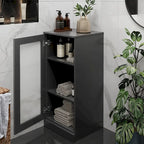 Meuble sous-vasque 100 % bois massif 42 cm avec portes en option par Palace Imports