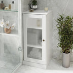 Meuble sous-vasque 100 % bois massif 42 cm avec portes en option par Palace Imports