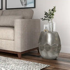 Table d'appoint industrielle en métal – 40 cm de large, 4 coloris disponibles, pour salon
