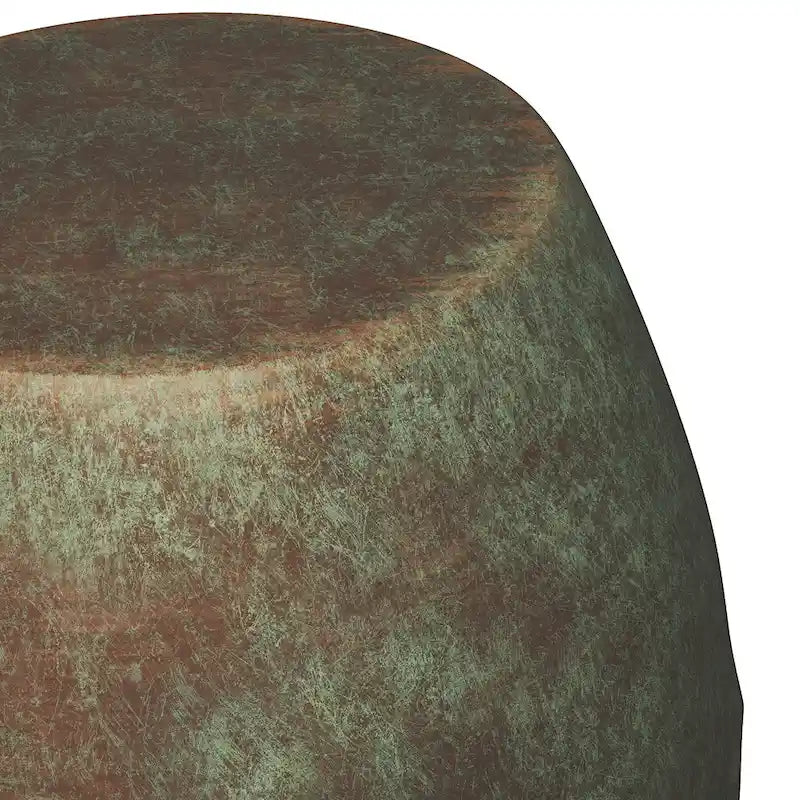 Table d'appoint industrielle en métal – 40 cm de large, 4 coloris disponibles, pour salon