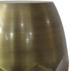 Table d'appoint industrielle en métal – 40 cm de large, 4 coloris disponibles, pour salon