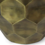 Table d'appoint industrielle en métal – 40 cm de large, 4 coloris disponibles, pour salon