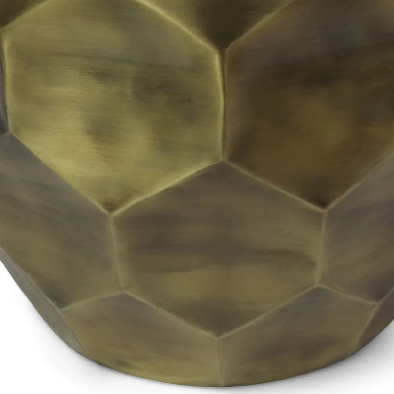 Table d'appoint industrielle en métal – 40 cm de large, 4 coloris disponibles, pour salon