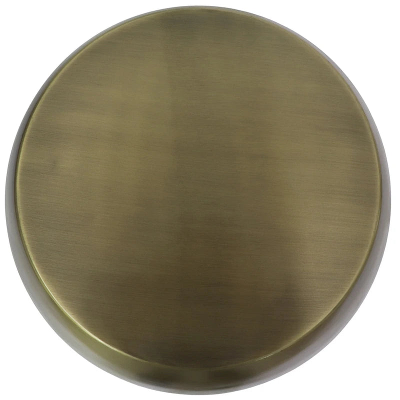Table d'appoint industrielle en métal – 40 cm de large, 4 coloris disponibles, pour salon