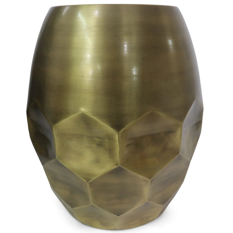 Table d'appoint industrielle en métal – 40 cm de large, 4 coloris disponibles, pour salon