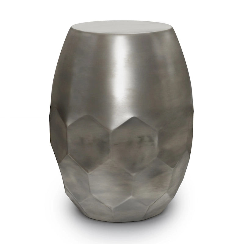 Table d'appoint industrielle en métal – 40 cm de large, 4 coloris disponibles, pour salon