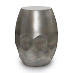 Table d'appoint industrielle en métal – 40 cm de large, 4 coloris disponibles, pour salon
