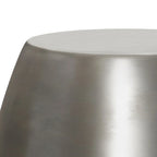 Table d'appoint industrielle en métal – 40 cm de large, 4 coloris disponibles, pour salon