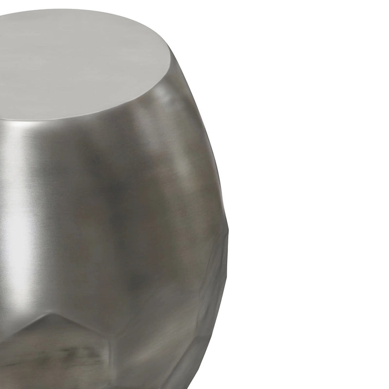 Table d'appoint industrielle en métal – 40 cm de large, 4 coloris disponibles, pour salon