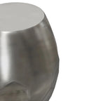 Table d'appoint industrielle en métal – 40 cm de large, 4 coloris disponibles, pour salon
