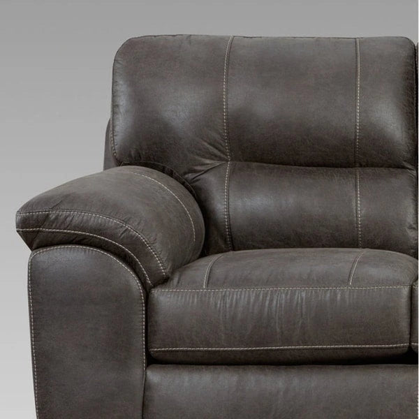 Ensemble de canapé 4 pièces avec accoudoirs et coussins moelleux – Gris, Mobilier de salon contemporain