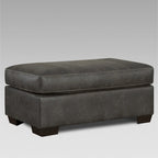 Ensemble de canapé 4 pièces avec accoudoirs et coussins moelleux – Gris, Mobilier de salon contemporain
