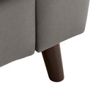 Fauteuil large Dorelle 39 en microfibre par iNSPIRE Q Modern