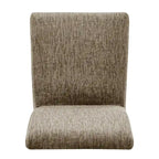 Lot de 2 fauteuils d'appoint en tissu rembourré – Crème/Beige/Taupe, piétements coloris Naturel et Noir au choix