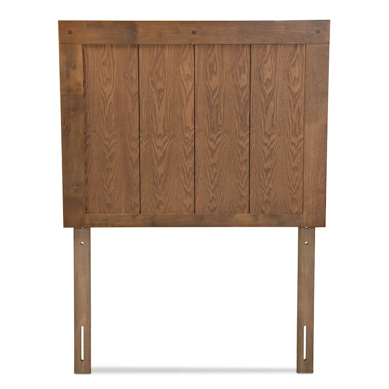 Tête de lit en bois de frêne et noyer de transition – Grand lit/Très grand lit/Lit double/Lit simple, 40,7x50x0,8 po, 17,6 lb