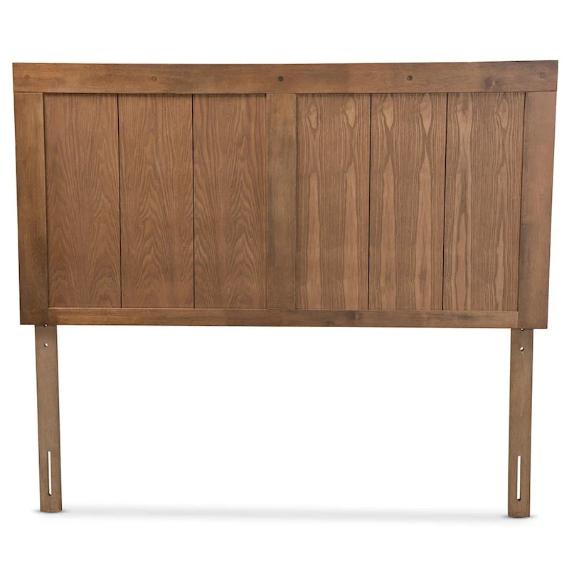 Tête de lit en bois de frêne et noyer de transition – Grand lit/Très grand lit/Lit double/Lit simple, 40,7x50x0,8 po, 17,6 lb