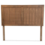 Tête de lit en bois de frêne et noyer de transition – Grand lit/Très grand lit/Lit double/Lit simple, 40,7x50x0,8 po, 17,6 lb