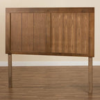 Tête de lit en bois de frêne et noyer de transition – Grand lit/Très grand lit/Lit double/Lit simple, 40,7x50x0,8 po, 17,6 lb