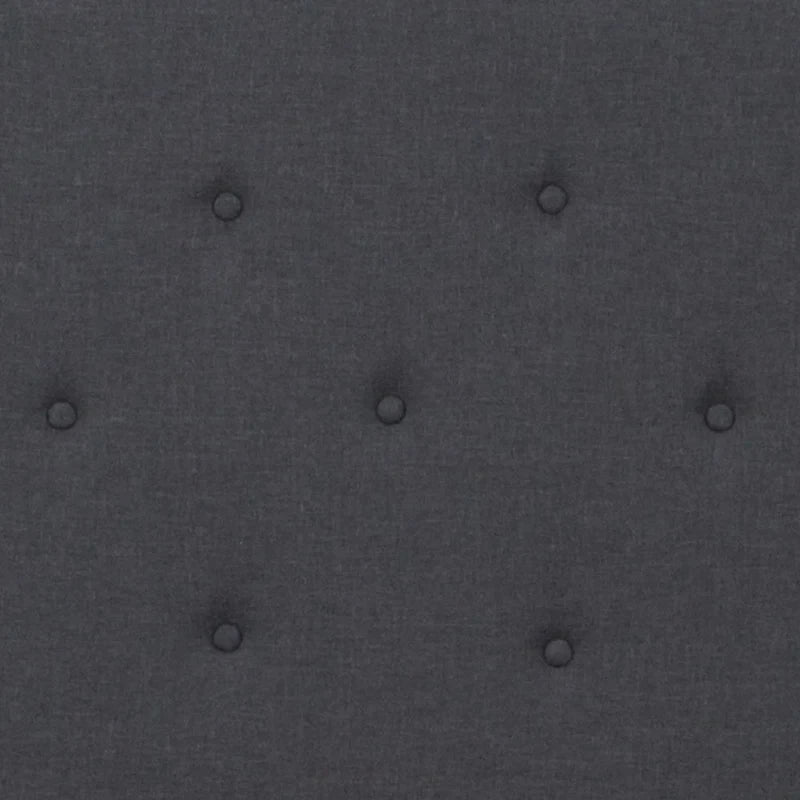Lit plateforme capitonné avec matelas à ressorts ensachés de 25 cm