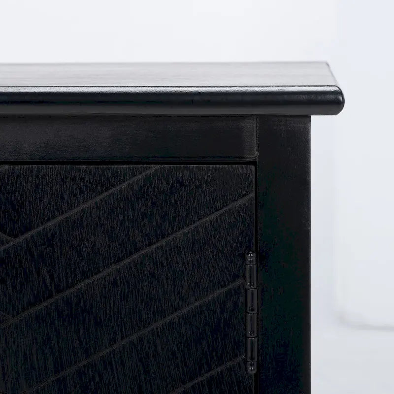 Meuble TV/multimédia 2 portes 2 étagères avec rangement – 47x16x20 po, 4 options de couleur