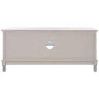 Meuble TV/multimédia 2 portes 2 étagères avec rangement – 47x16x20 po, 4 options de couleur