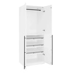 Manhattan Comfort Lee Modern 3.0 Ensemble de 3 armoires de rangement autoportantes