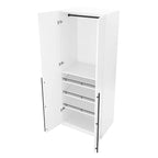 Manhattan Comfort Lee Modern 3.0 Ensemble de 3 armoires de rangement autoportantes