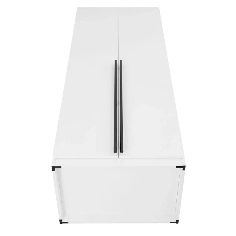 Manhattan Comfort Lee Modern 3.0 Ensemble de 3 armoires de rangement autoportantes
