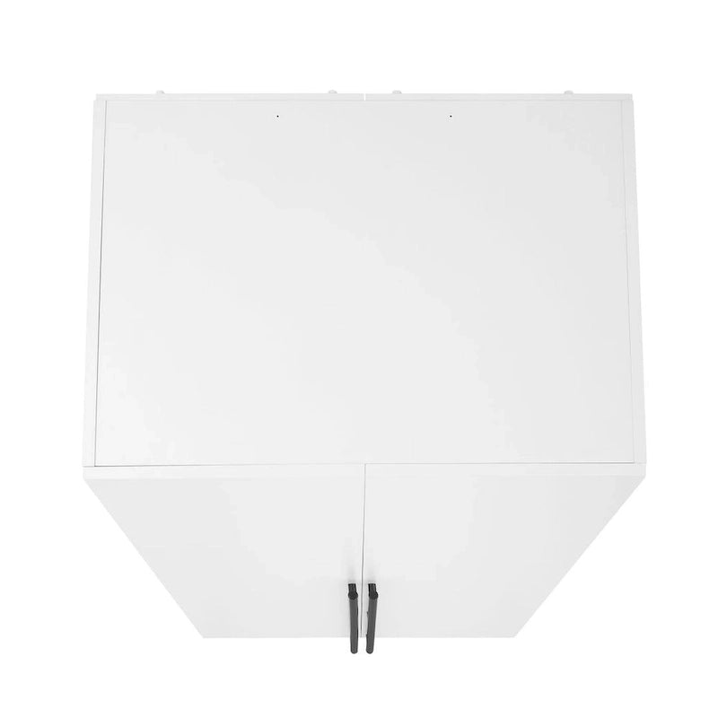 Manhattan Comfort Lee Modern 3.0 Ensemble de 3 armoires de rangement autoportantes