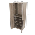 Manhattan Comfort Lee Modern 3.0 Ensemble de 3 armoires de rangement autoportantes