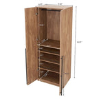 Manhattan Comfort Lee Modern 3.0 Ensemble de 3 armoires de rangement autoportantes