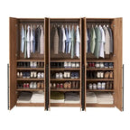 Manhattan Comfort Lee Modern 3.0 Ensemble de 3 armoires de rangement autoportantes