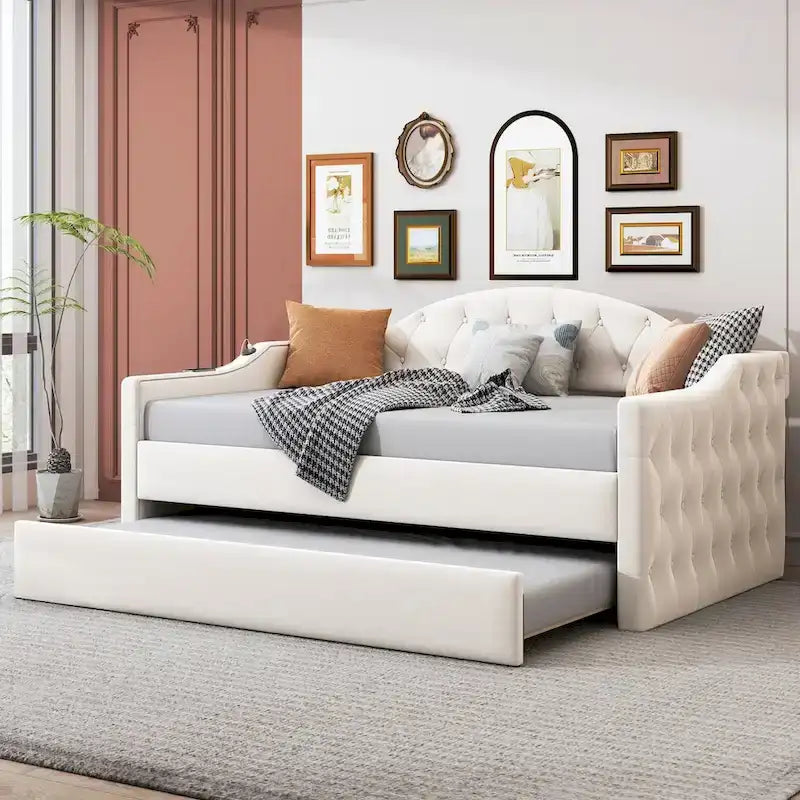 Meuble TV rustique à bords arrondis – Marron/Naturel, 82,5x21,5x15,75 po, étagère ouverte
