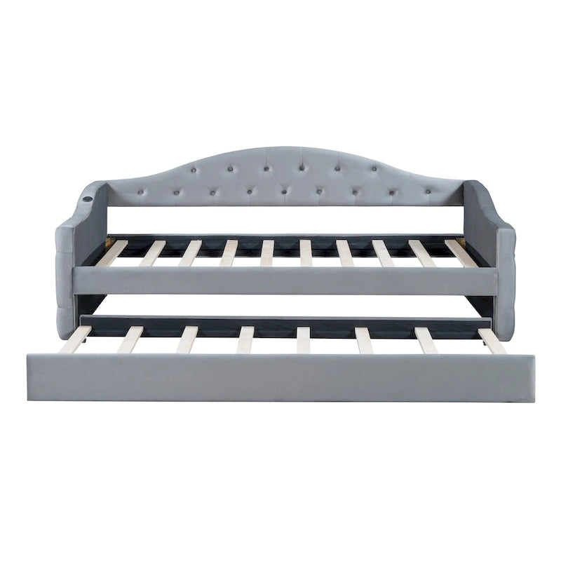 Meuble TV rustique à bords arrondis – Marron/Naturel, 82,5x21,5x15,75 po, étagère ouverte