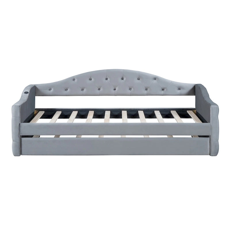 Meuble TV rustique à bords arrondis – Marron/Naturel, 82,5x21,5x15,75 po, étagère ouverte