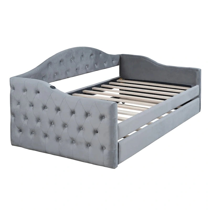 Meuble TV rustique à bords arrondis – Marron/Naturel, 82,5x21,5x15,75 po, étagère ouverte