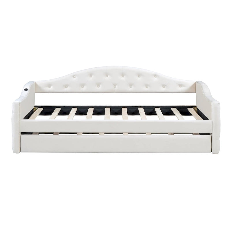 Meuble TV rustique à bords arrondis – Marron/Naturel, 82,5x21,5x15,75 po, étagère ouverte