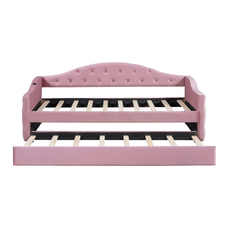 Meuble TV rustique à bords arrondis – Marron/Naturel, 82,5x21,5x15,75 po, étagère ouverte