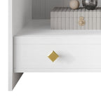 Table de chevet CraftPorch moderne du milieu du siècle, 2 pièces