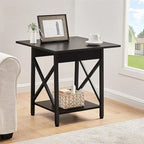 Table d'appoint industrielle de 60 cm – 60 P x 60 L x 59,5 H cm