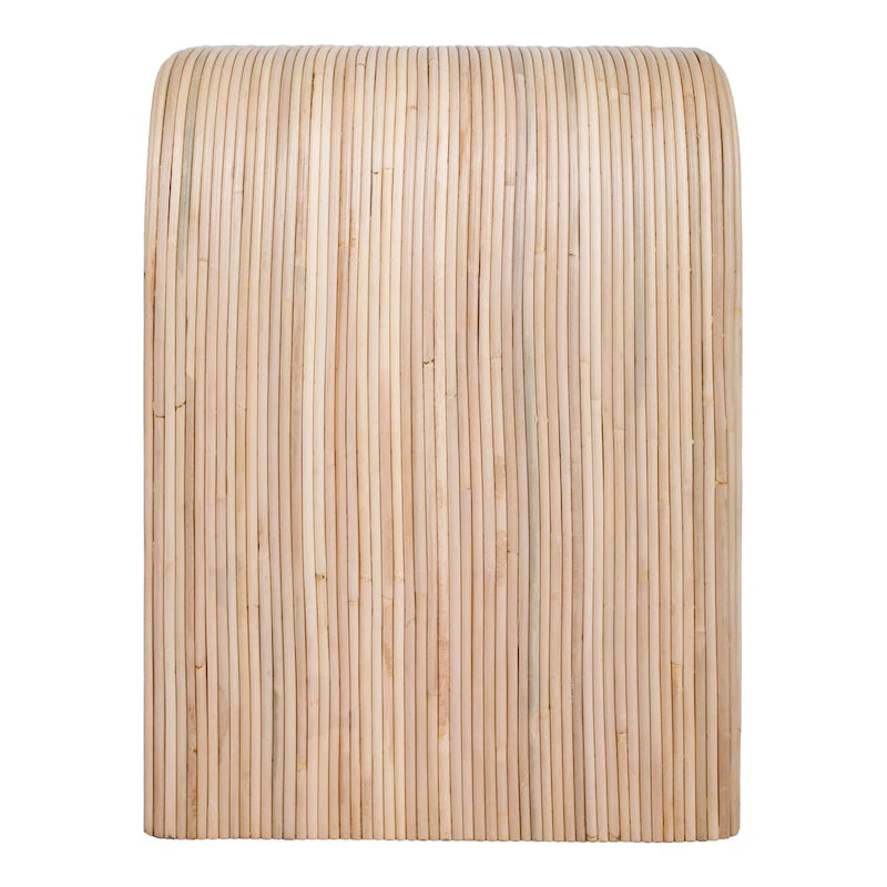 Table basse et table d'appoint en rotin – Style bohème, texture tressée naturelle