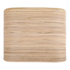 Table basse et table d'appoint en rotin – Style bohème, texture tressée naturelle