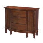 Meuble d'appoint 3 tiroirs 2 portes avec étagères réglables – 101,6x40,6x82,5 cm, 55,8 kg
