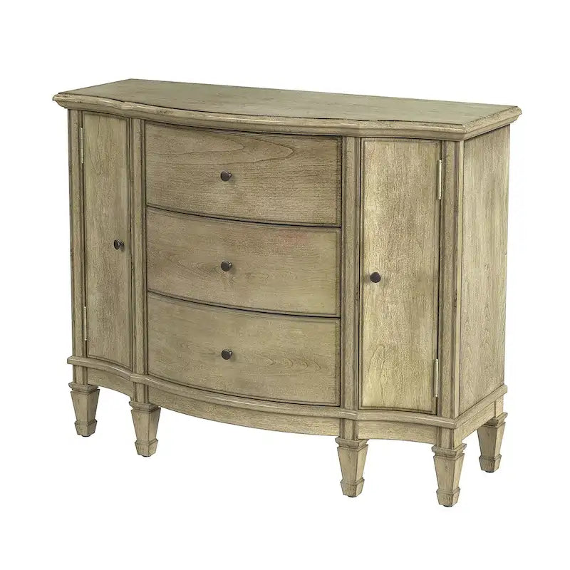 Meuble d'appoint 3 tiroirs 2 portes avec étagères réglables – 101,6x40,6x82,5 cm, 55,8 kg